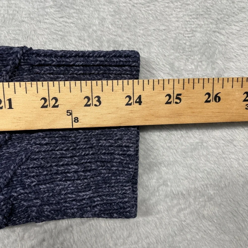 J.Crew Mercantile Cardigan Men Small Blue Shawl Collar Cable Knit Cotton Sweater
